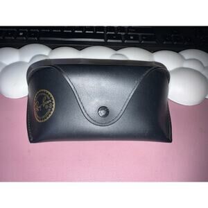 Ray-Ban Soft Leather Case With Snap And Belt Loop